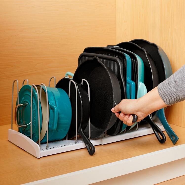 YouCopia, Storemore Expandable Cookware Rack | Zola