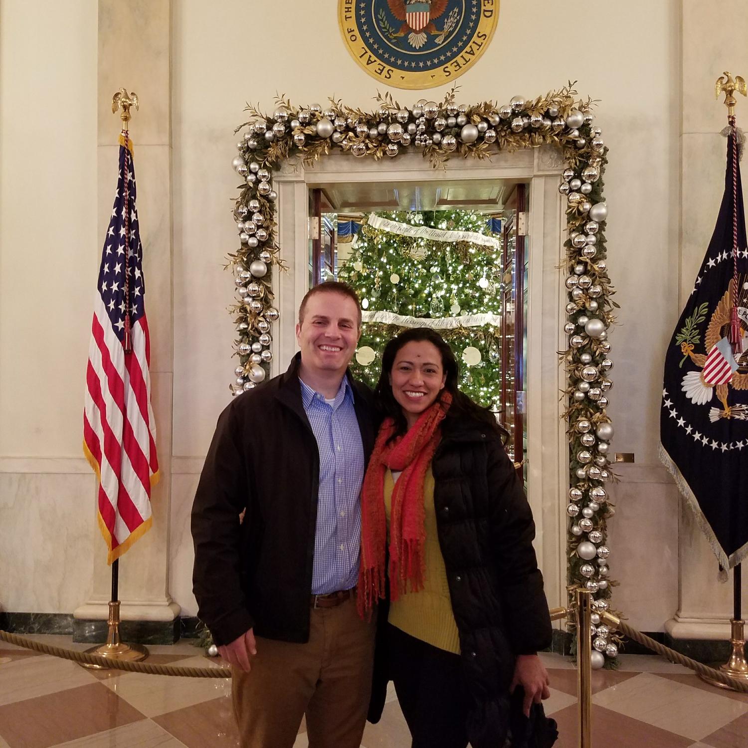 White House XMAS tour during Obama Administration