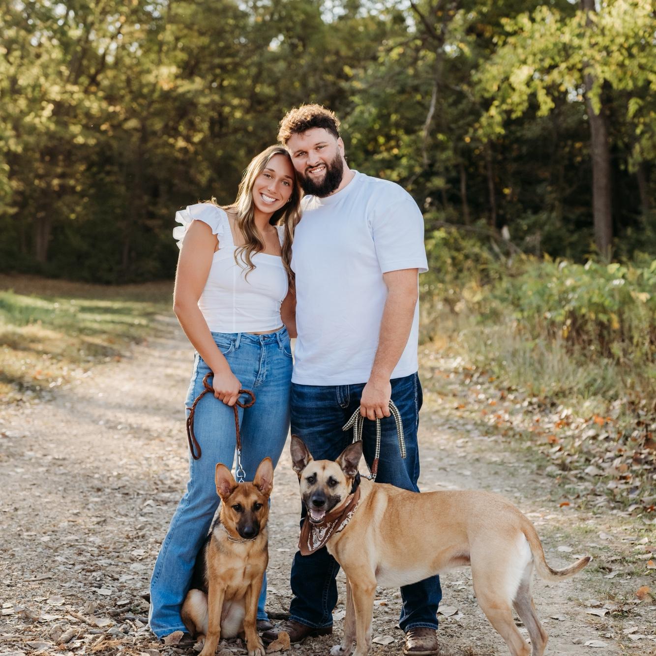 Our girls, Nova and Koda!