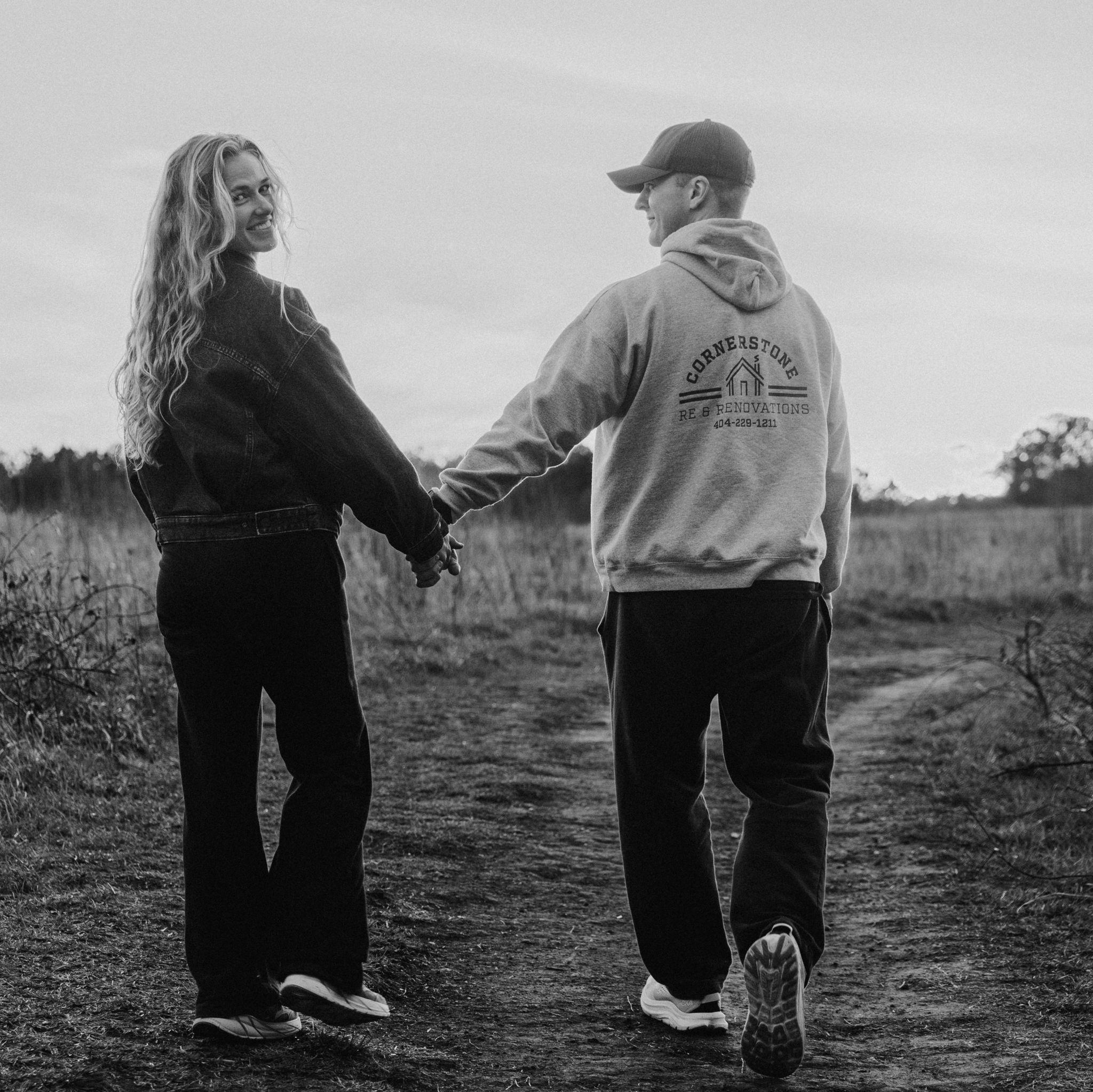 On one of our walks in Green Meadows a random photographer came up and asked if she could take photos of us! This is the day he kissed me for the first time!