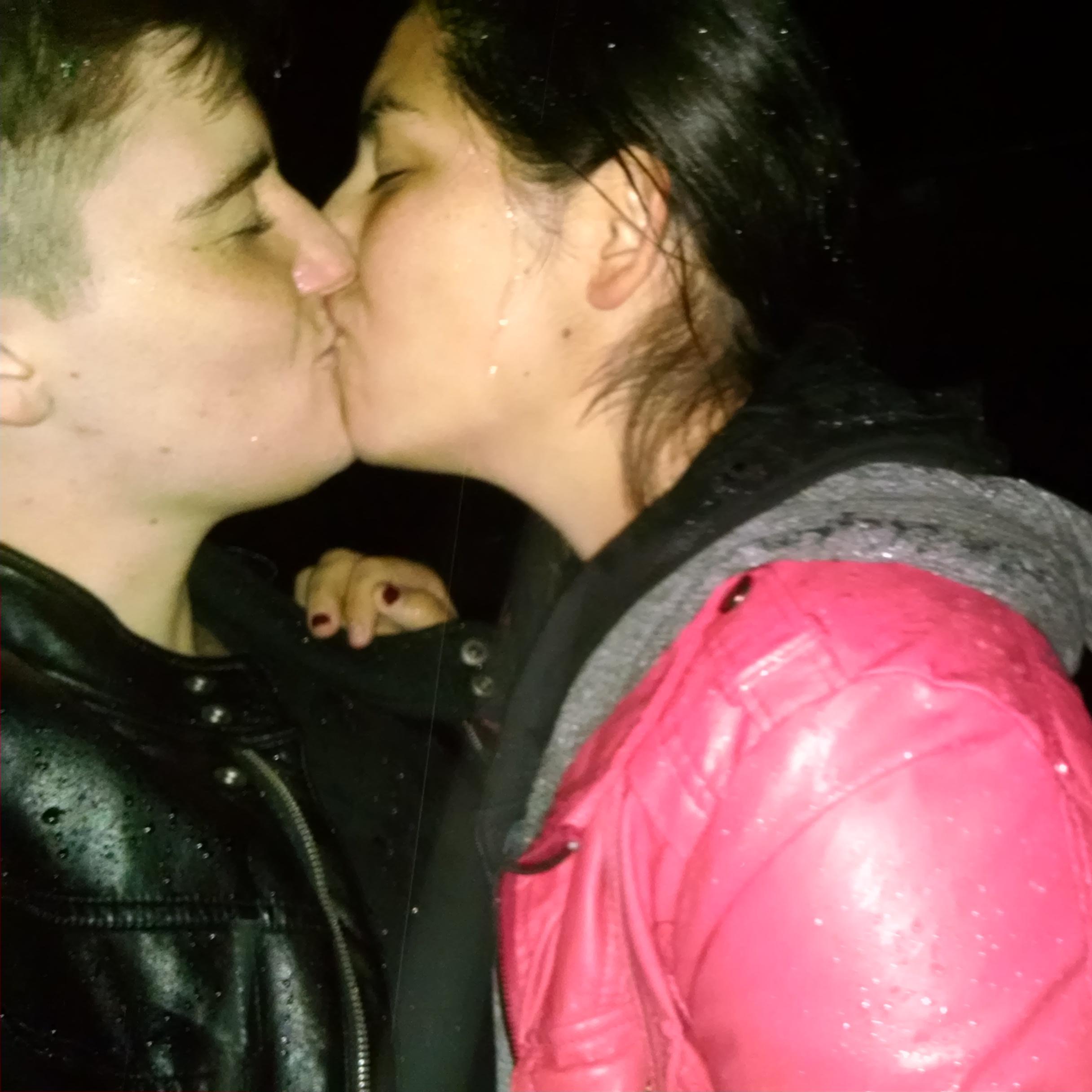 The day we met, there was an insane rainstorm and Ana said she had never been kissed in the rain. I knew right then and there I wanted to kiss her. I finally got that chance about 150 days later.