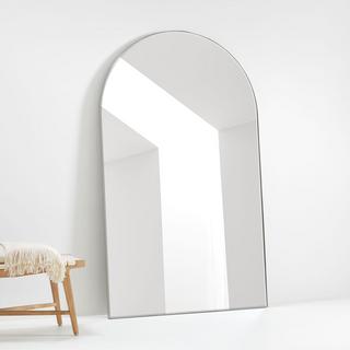 Edge Rounded Arch Floor Mirror