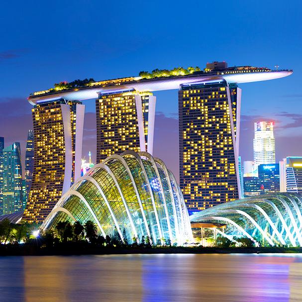 Marina Bay Sands Hotel in Singapore
