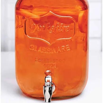 2-Gallon Yorkshire Glass Beverage Dispenser