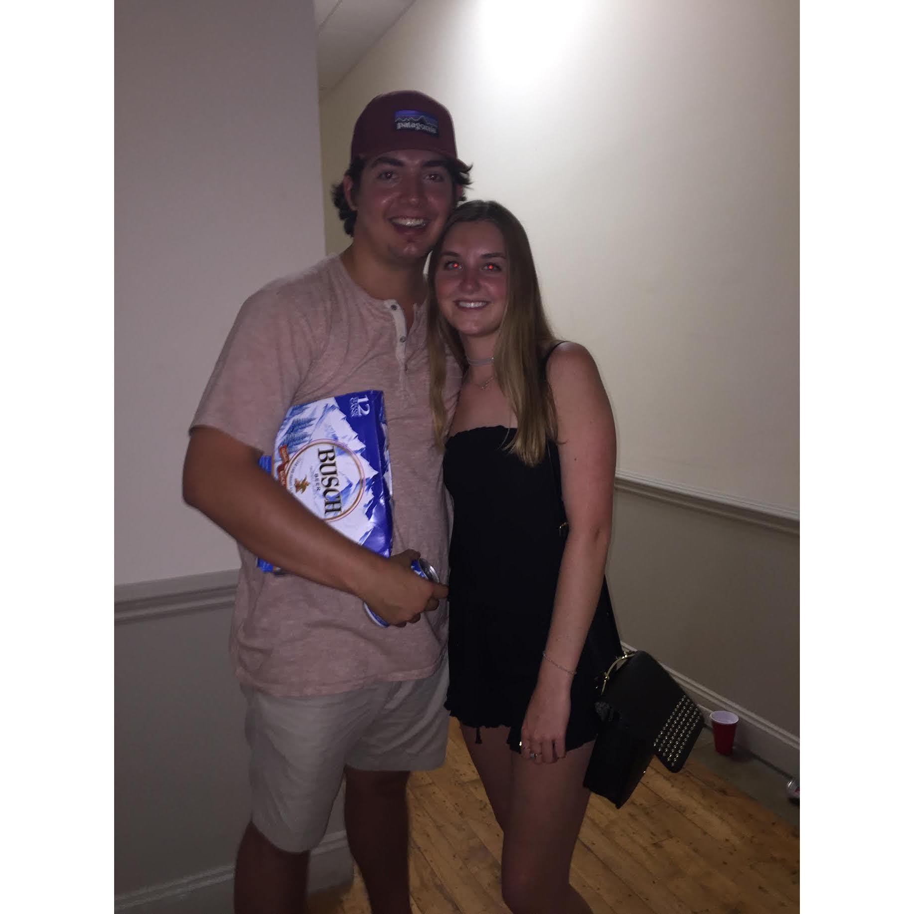 Our first picture together…