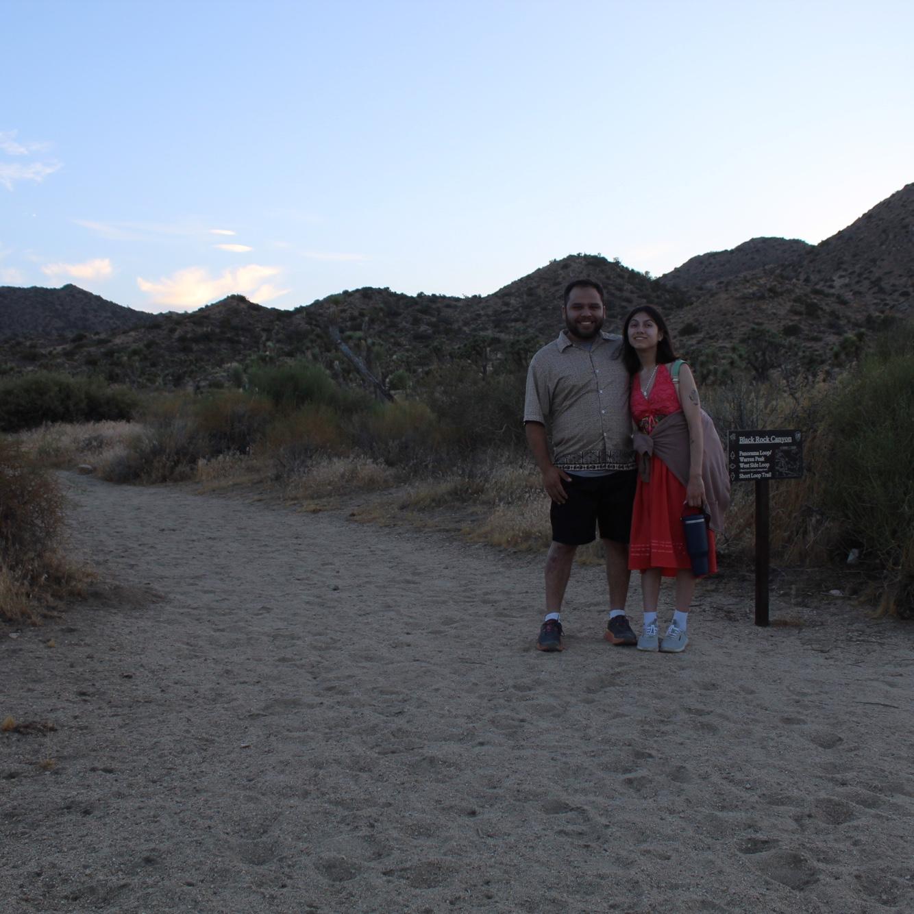 The hike where we became engaged!!