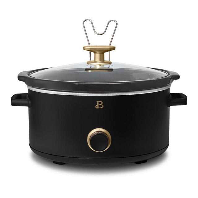 Beautiful 8QT Slow Cooker, Black Sesame by Drew Barrymore
