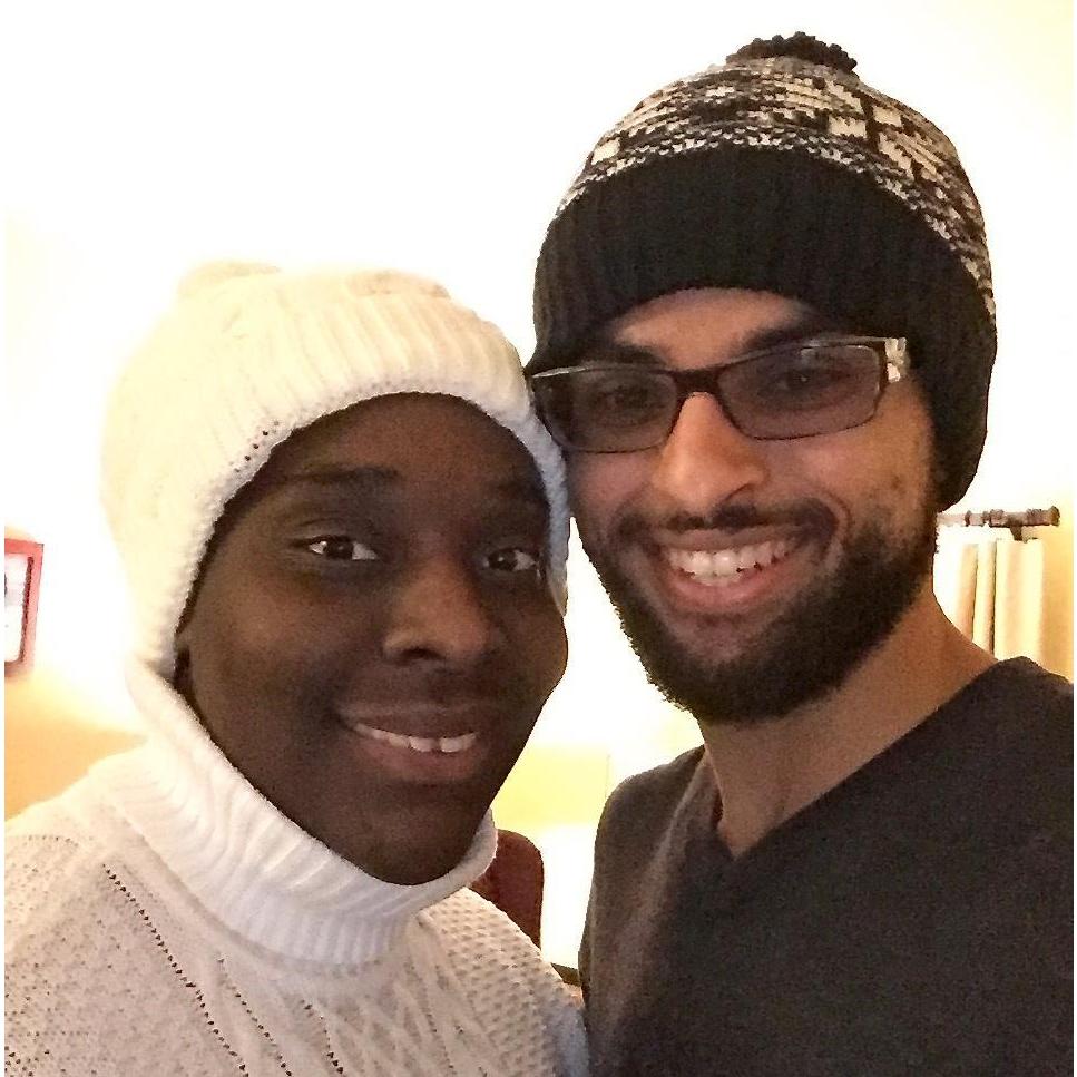We got matching hats for Christmas!