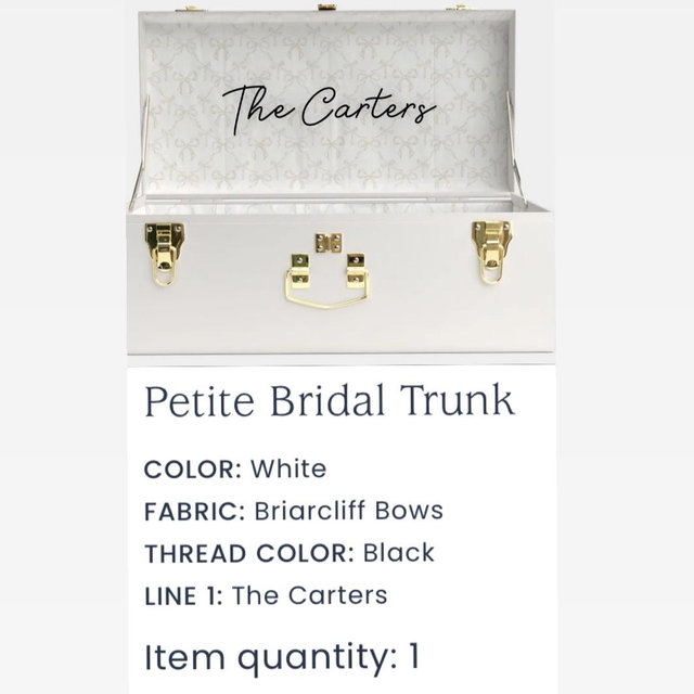 Petite Bridal Trunk