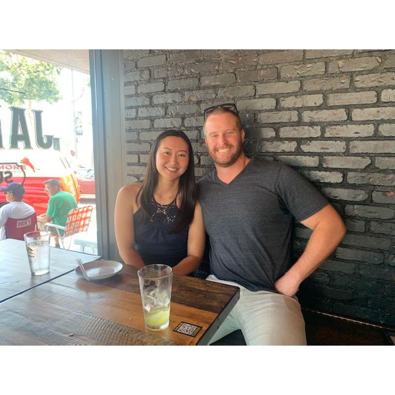 Our first picture together.