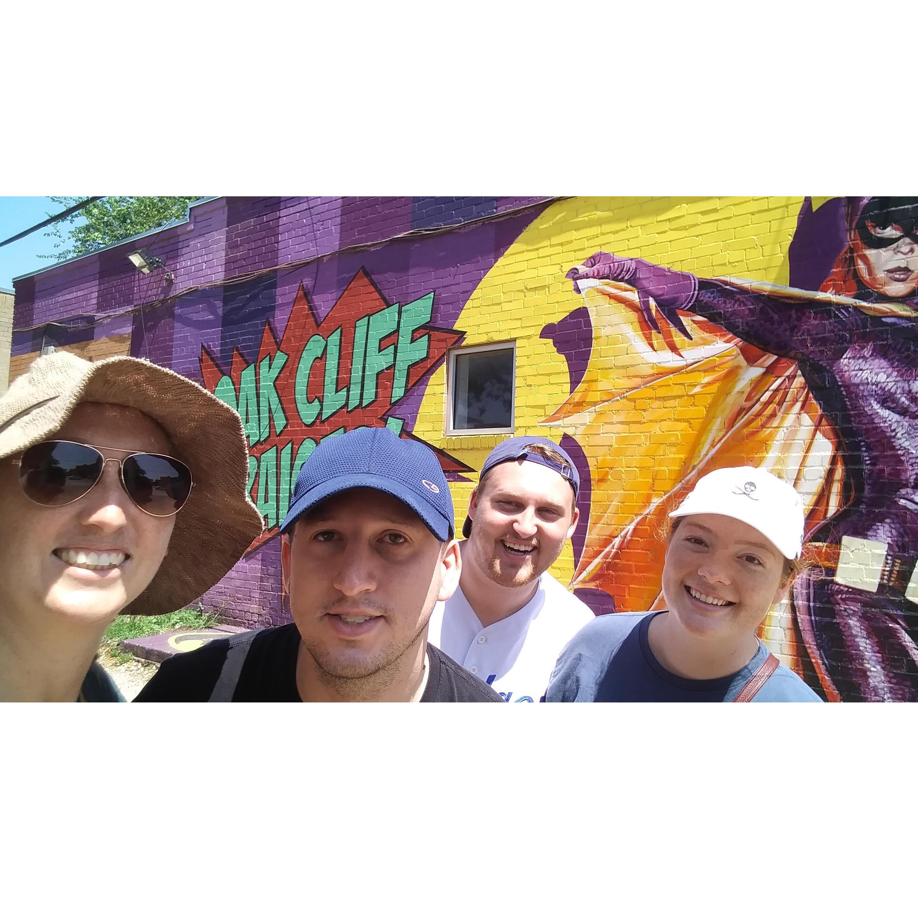 Trip to Dallas to visit Jacob and Mel in June 2019