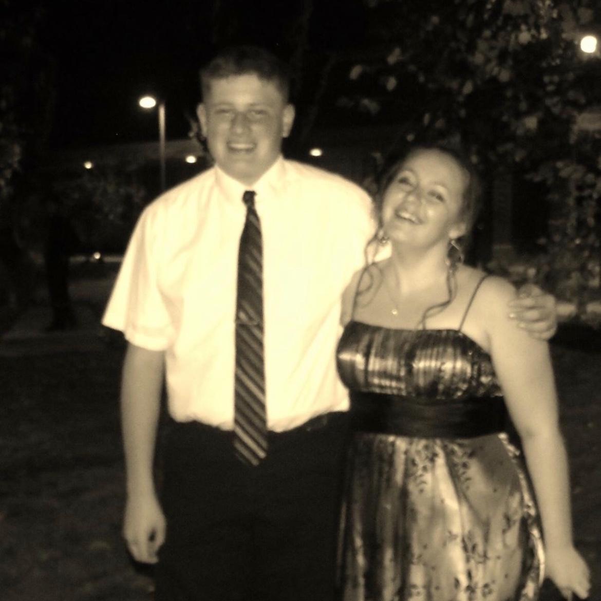 Freshman/Sophomore High School Homecoming, 2014... AKA Gareth & Megan's first date