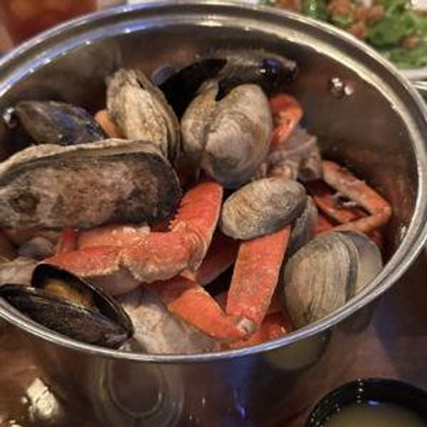Seafood Dinner in Chincoteague