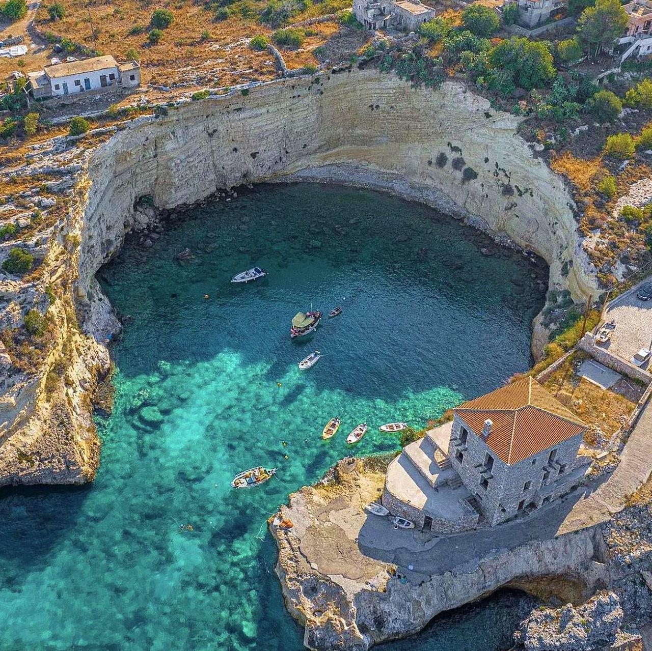 One of the least known magical spots in Mani is Mezapos. It is a small fishing village with a stunning cove for swimming and a local taverna to have lunch at.