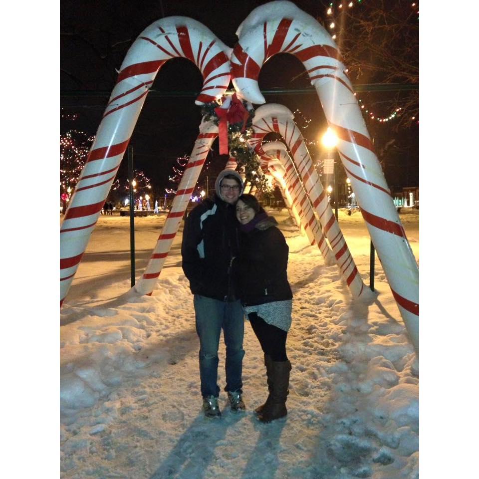 And it was so cold we have never gone back to Candy Cane Lane.