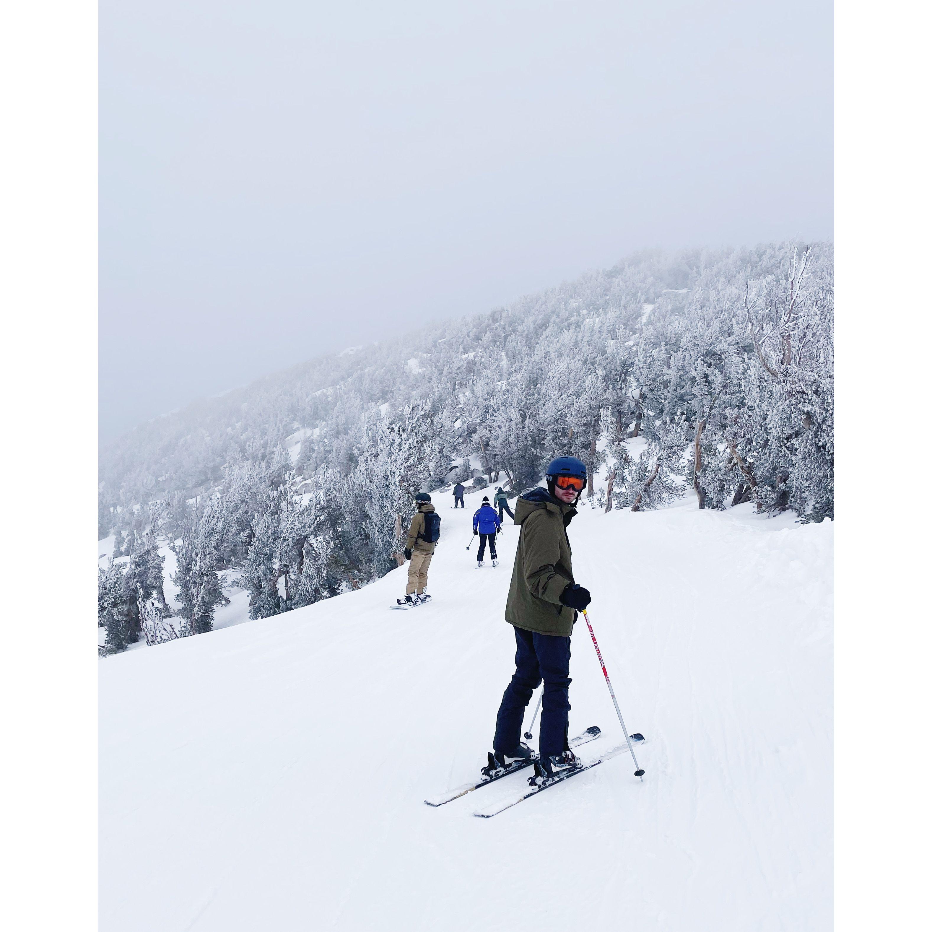 Skiing Tahoe