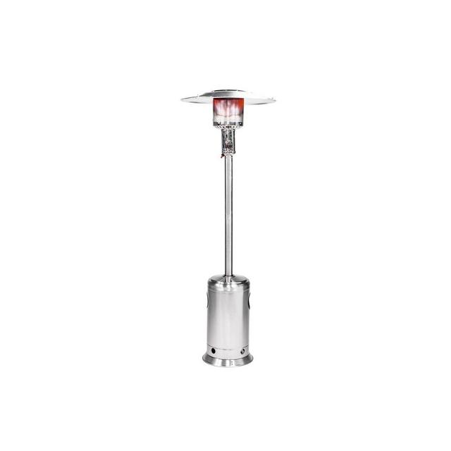 Portable Propane Standing Patio Heater Stainless Steel 88" - Legacy Heating