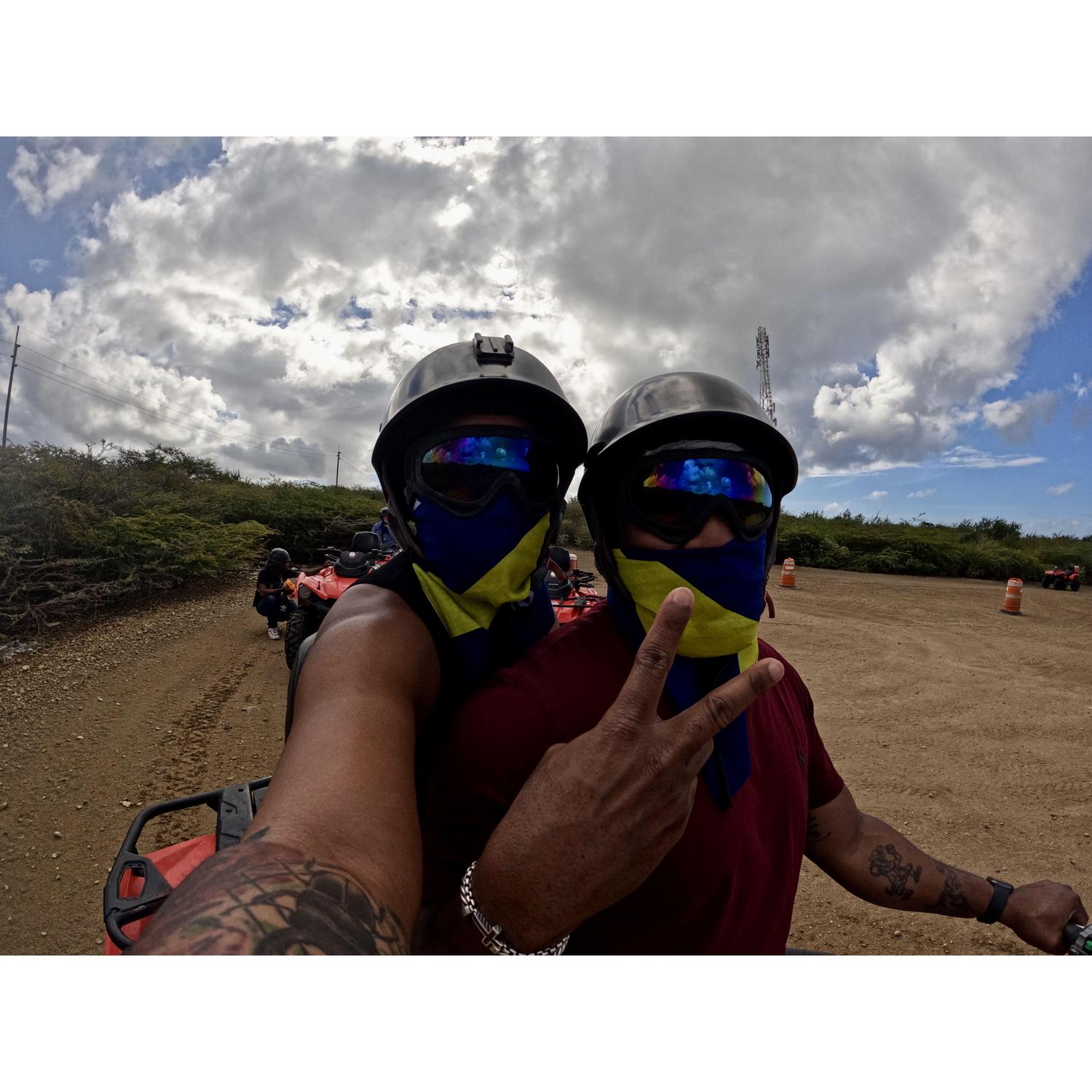 ATV rides in Curacao
