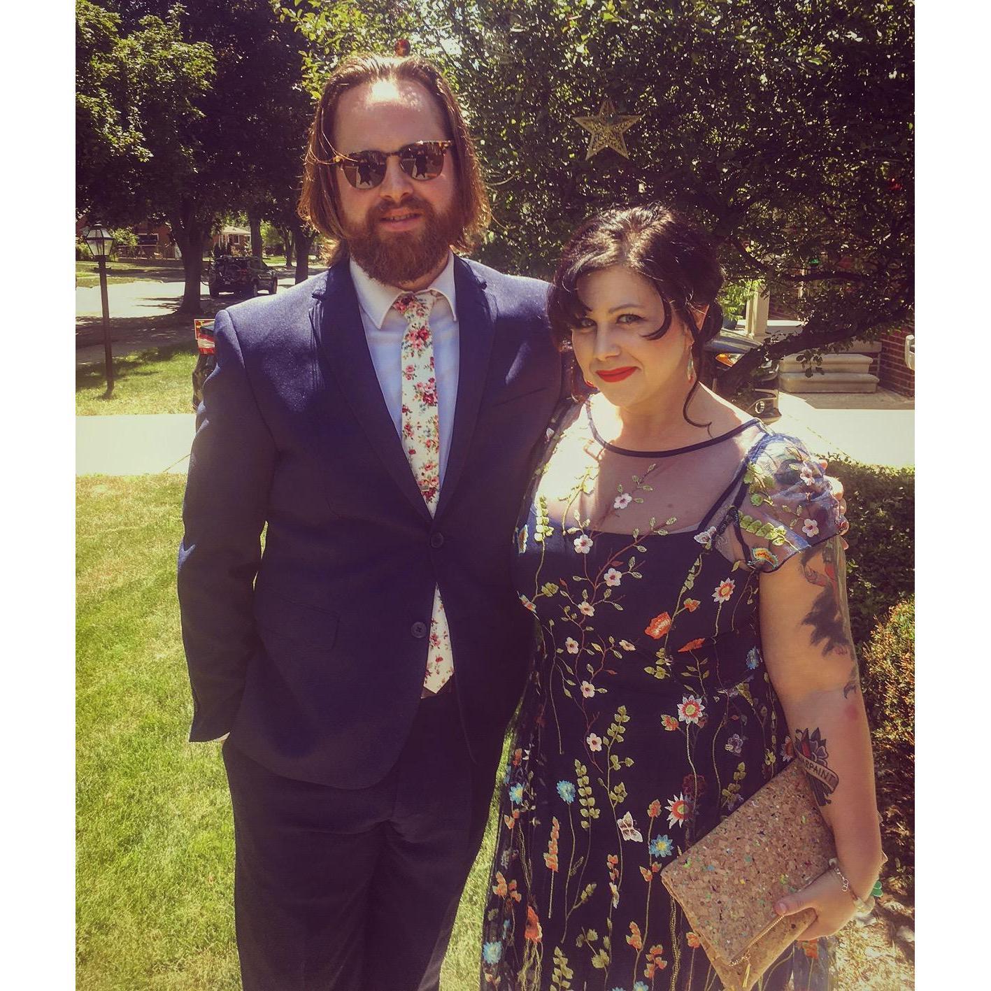 Summer wedding in Michigan