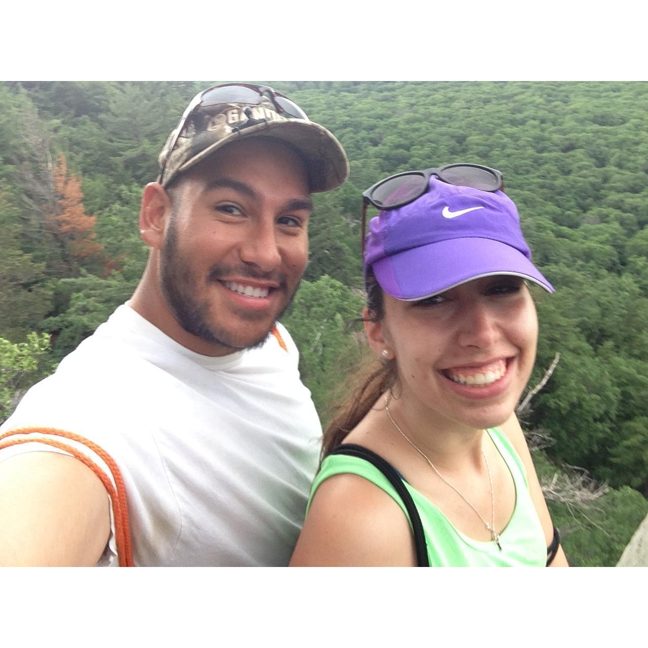 Our first camping trip at Devil's Lake State Park, WI - July 2015