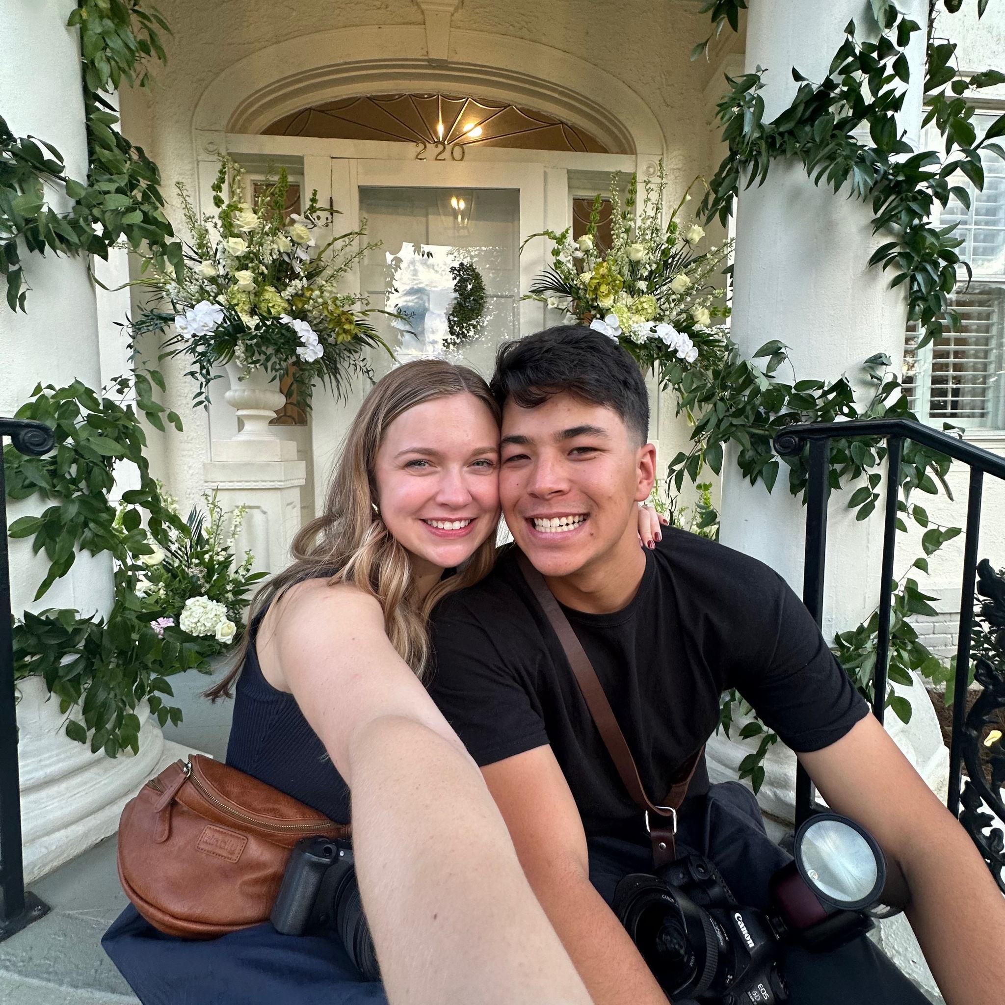 we love shooting wedding together
