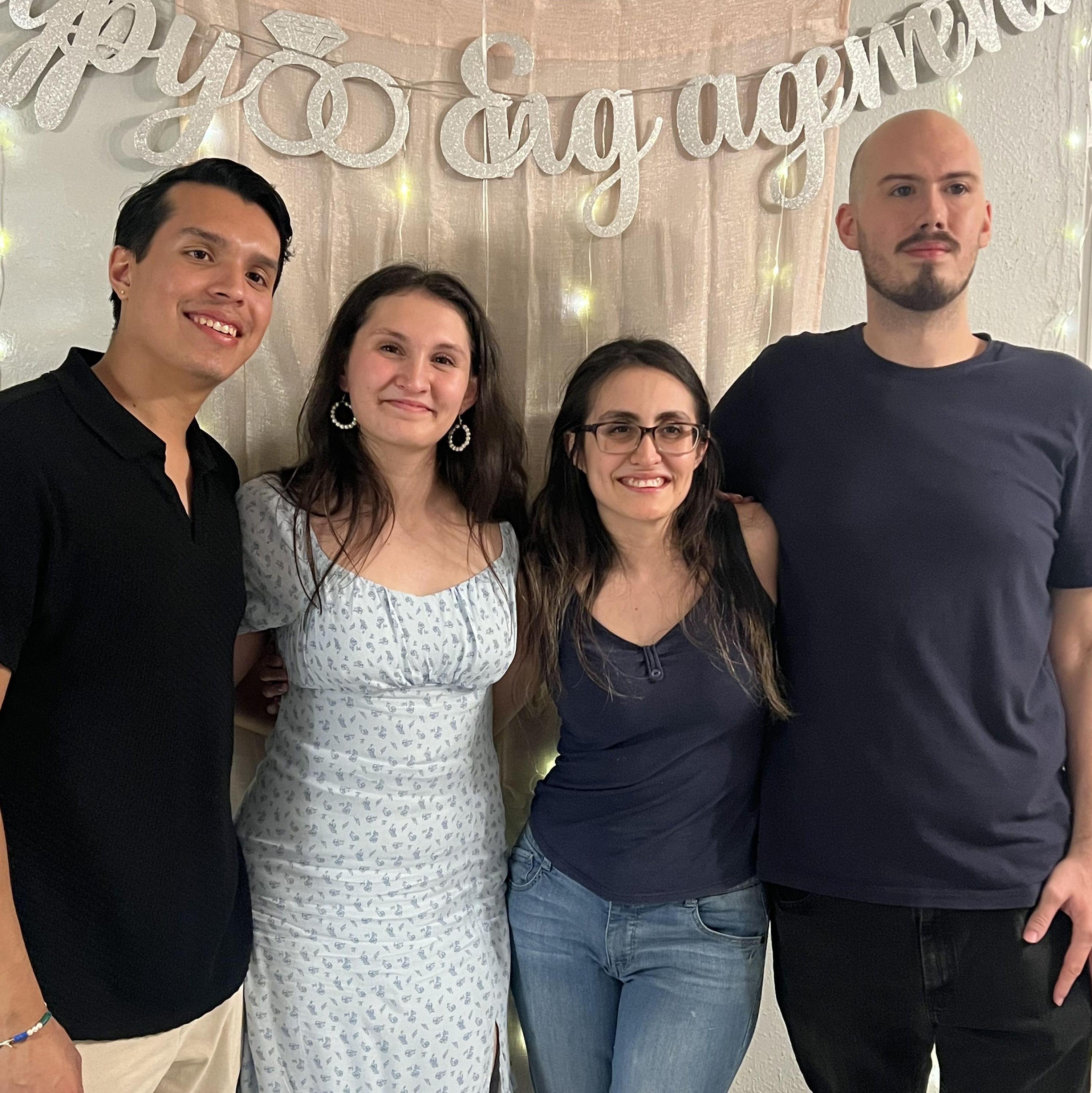 Engagement party w/ Elizabeth & Damon! / ¡Fiesta de compromiso con Elizabeth & Damon!
