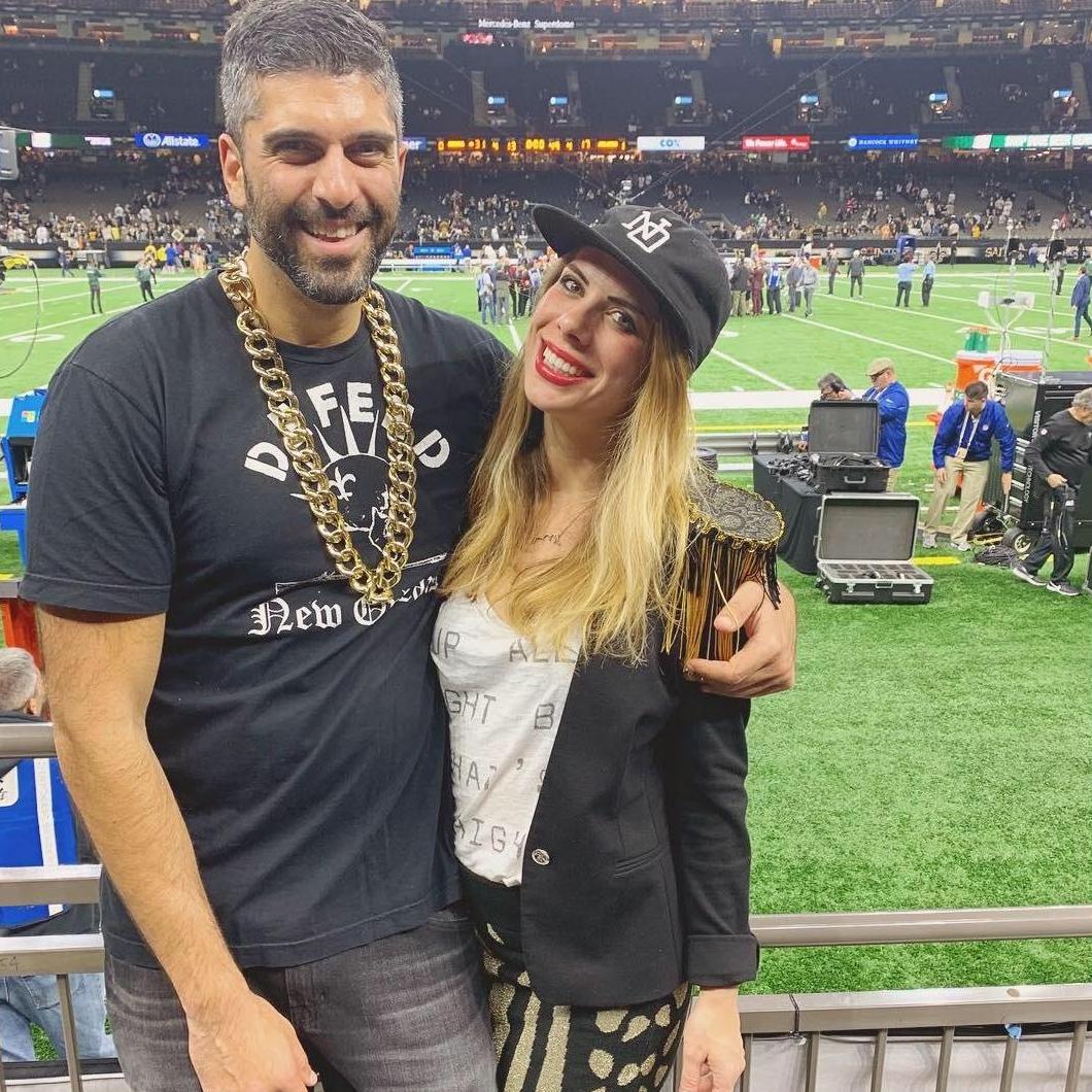 First Saints Game & Thanksgiving, 2018.