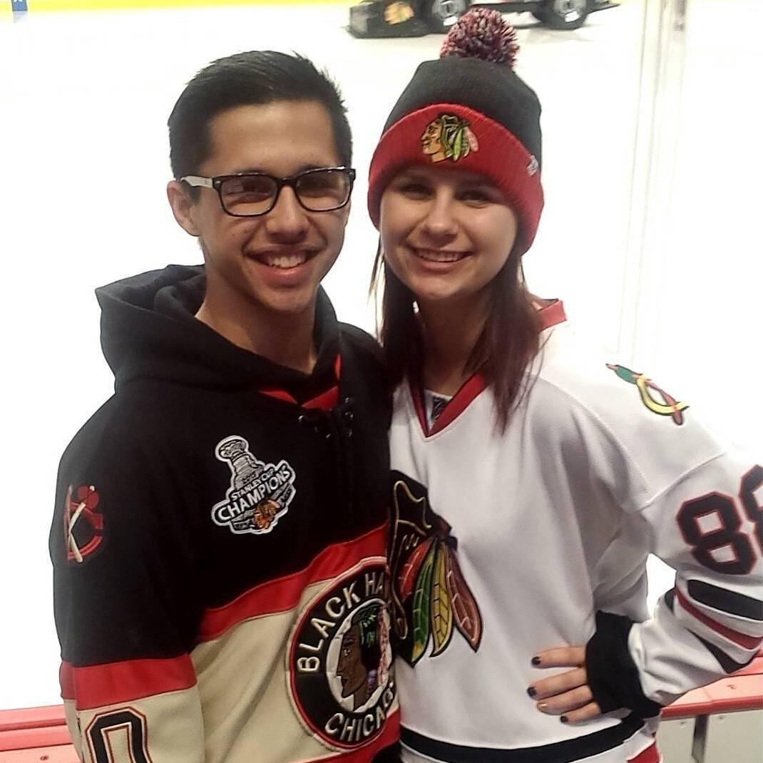 First Blackhawks game!