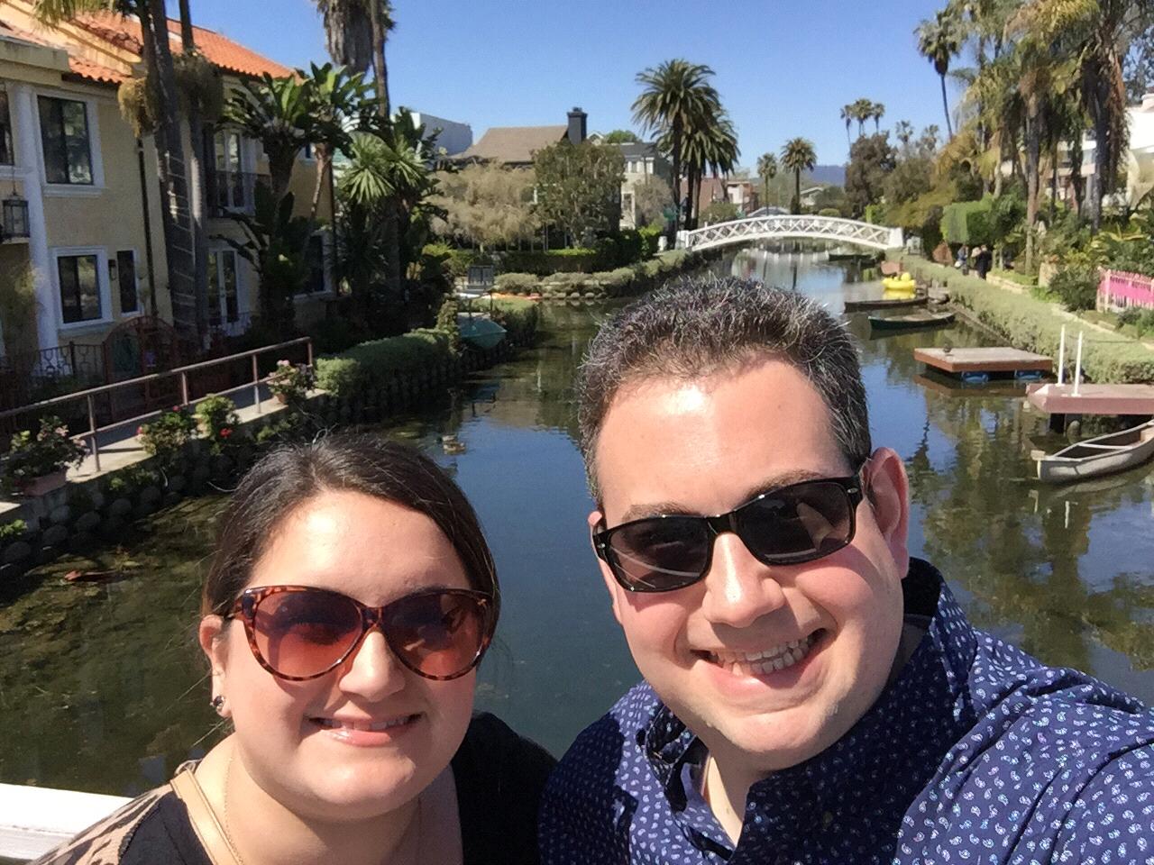 Enjoying the Venice Canals