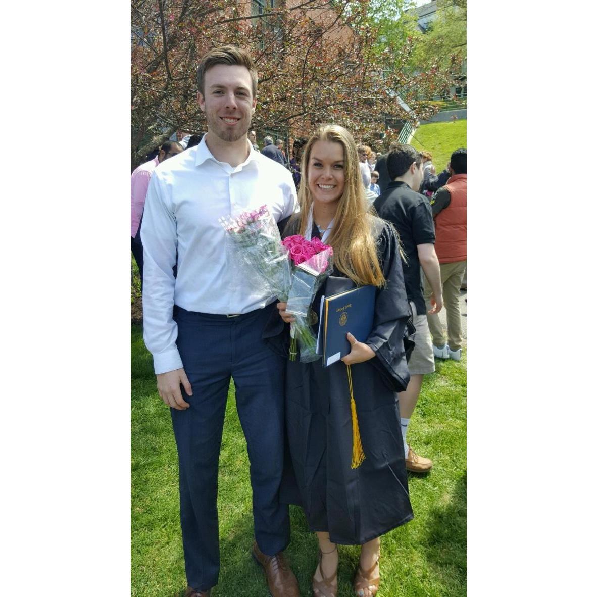 Melissa's Graduation from Lasell in 2016.
Massachusetts, 2016.