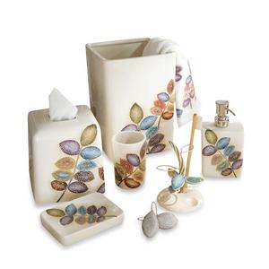 Croscill® Mosaic Leaves Toothbrush Holder