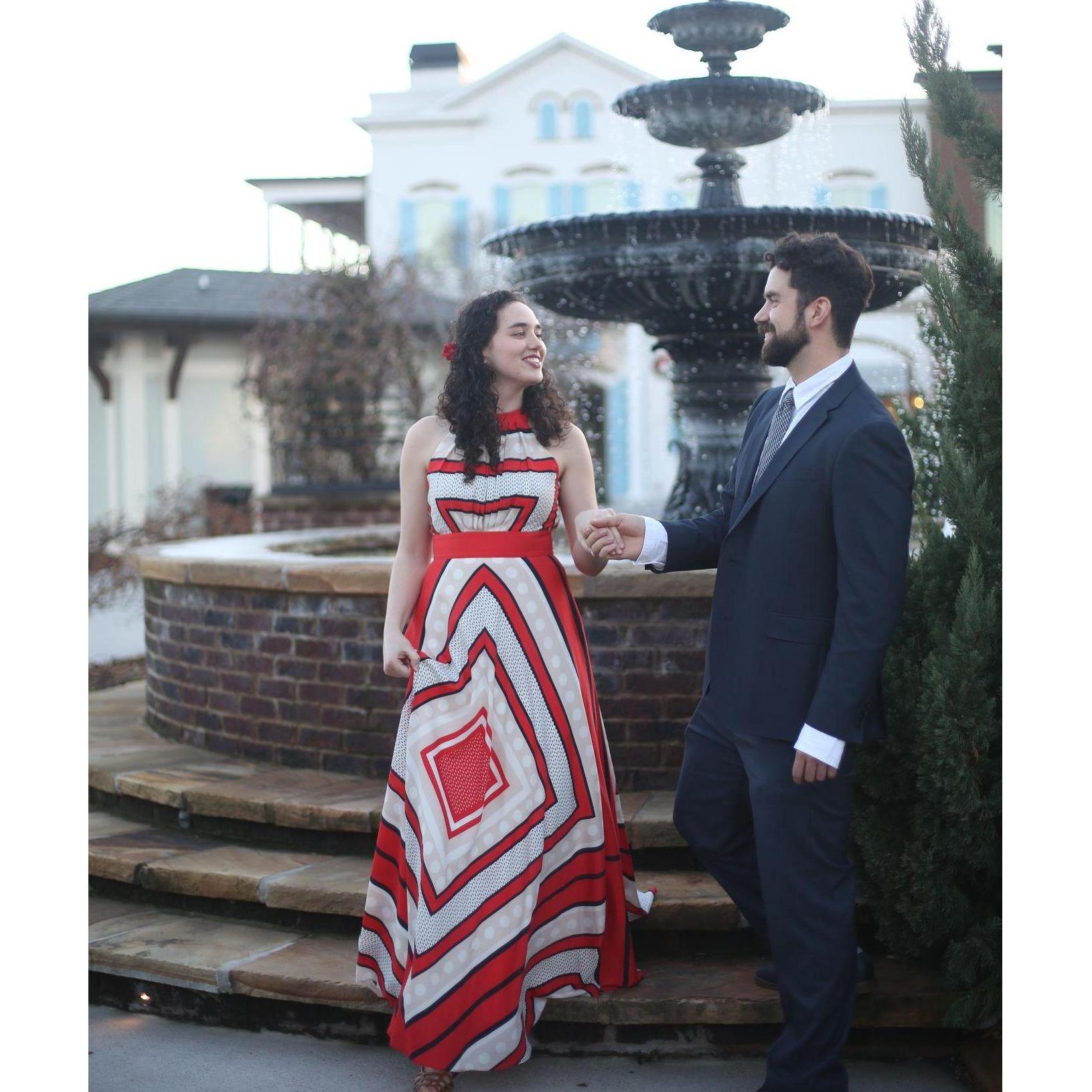 Dustin is ever the gentleman, graciously setting Alex up for success. She appreciates his quiet easy charm very much!