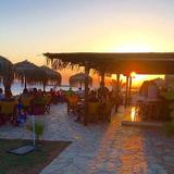 Orange Blue Sunset Bar