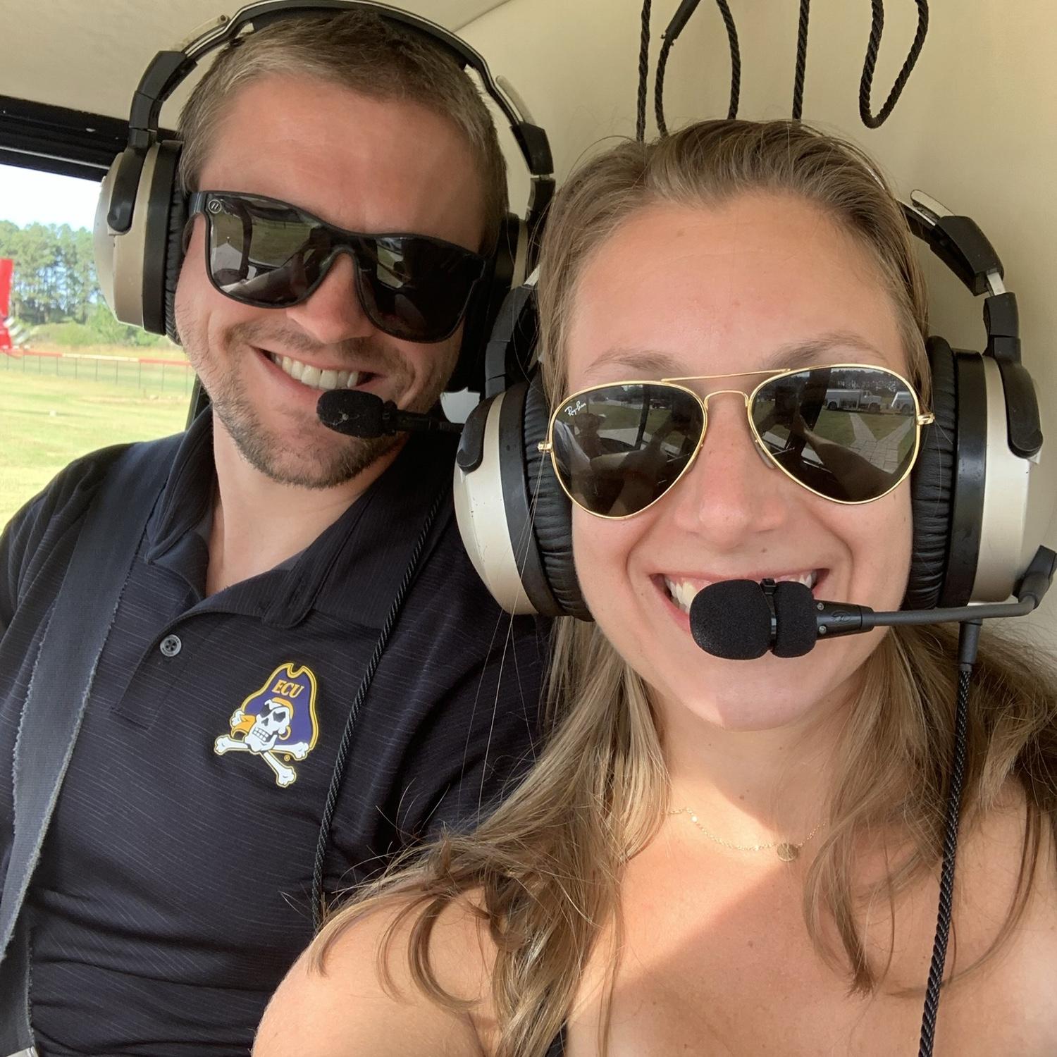 Helicopter ride along SC coast