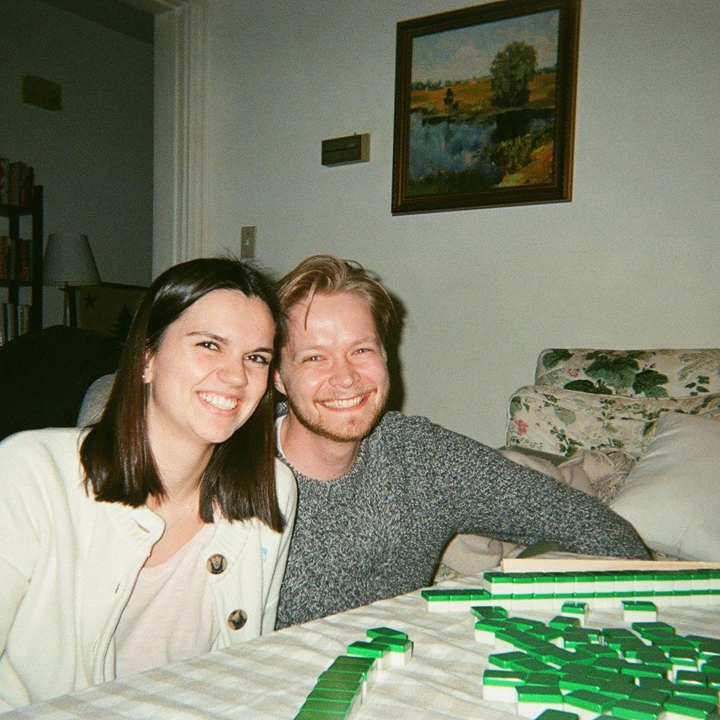 02.02.25 - Playing Mahjong with Emma & Jesse