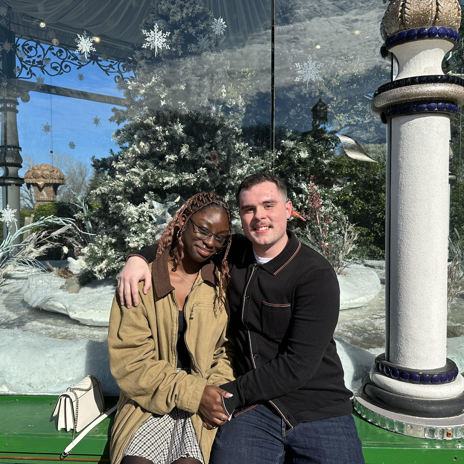 Our very first date!