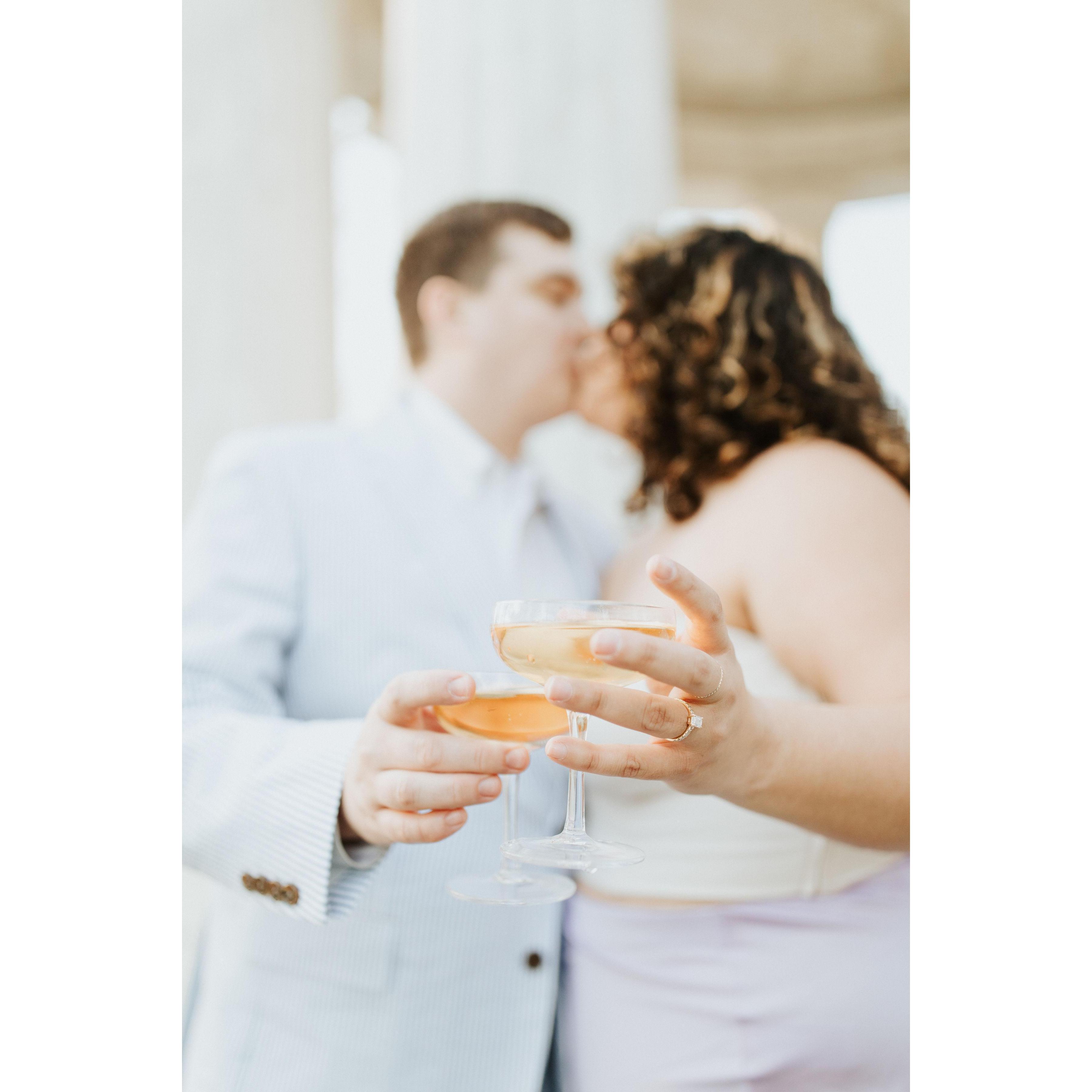 Here's to us!