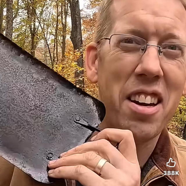Handmade Carbon Steel Camping Griddle, Campfire Cooking Pan, Made By Blacksmith