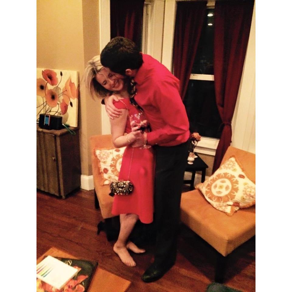 Our first NYE together - Ringing in 2015 in South Boston!