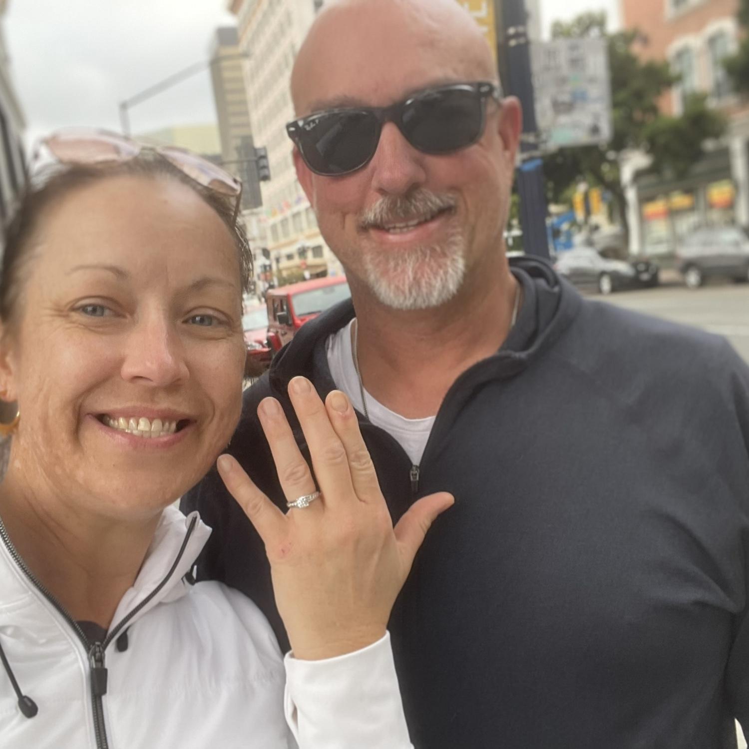 He asked…I said “YES!”