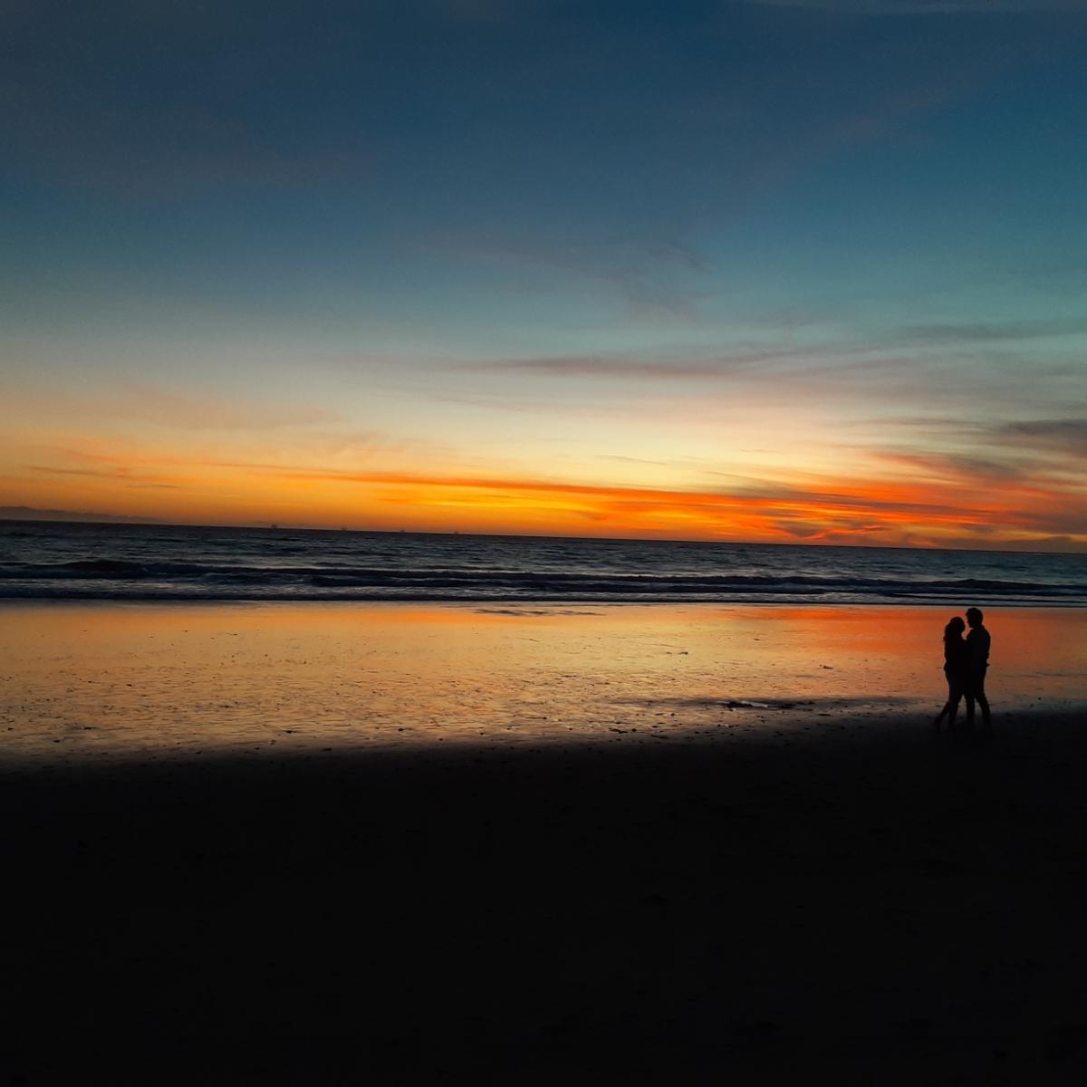 A stranger took this photo on the beach...and came up to us afterwards to send it to us. It was magical