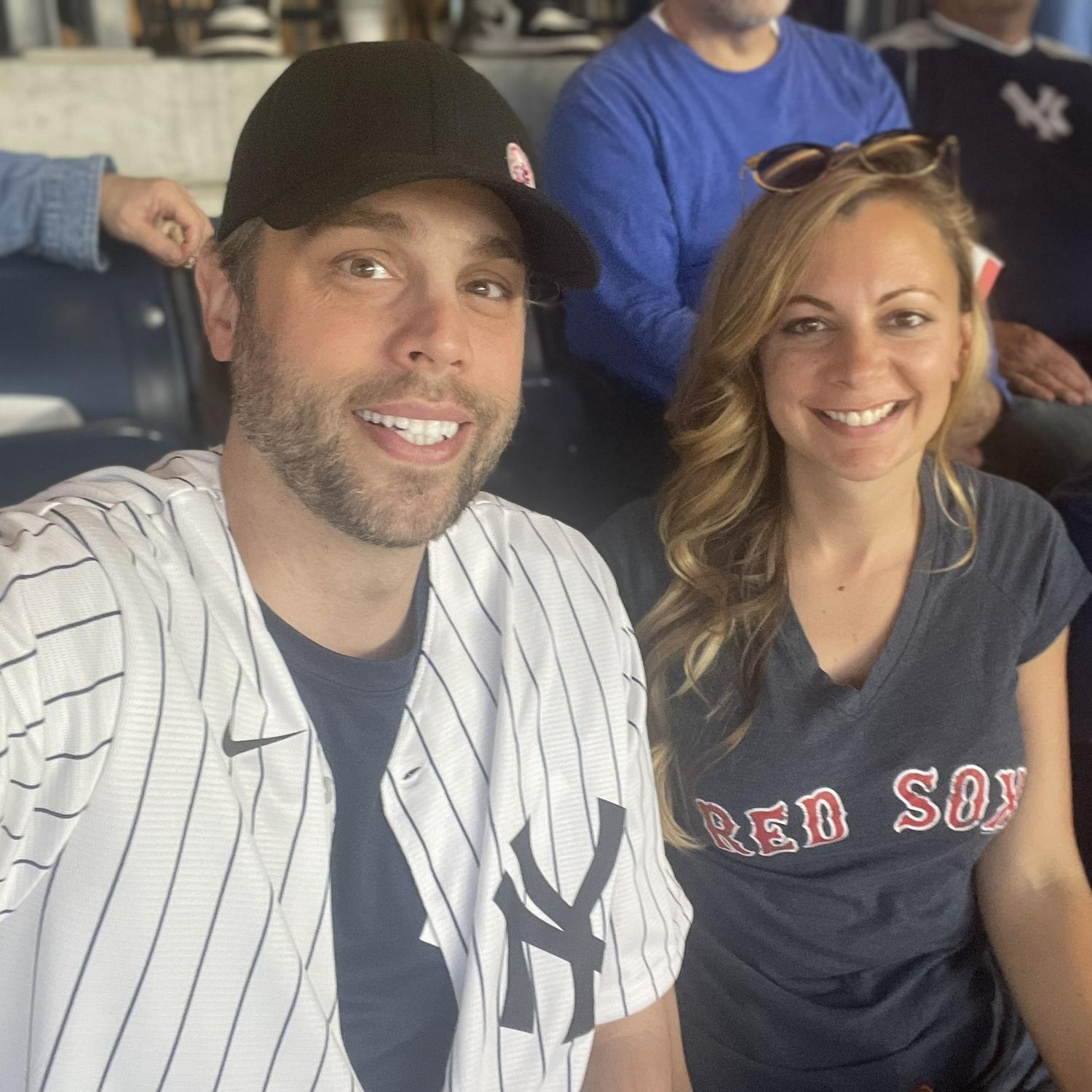 Love you to the outfield and back... (Go Yankees!)