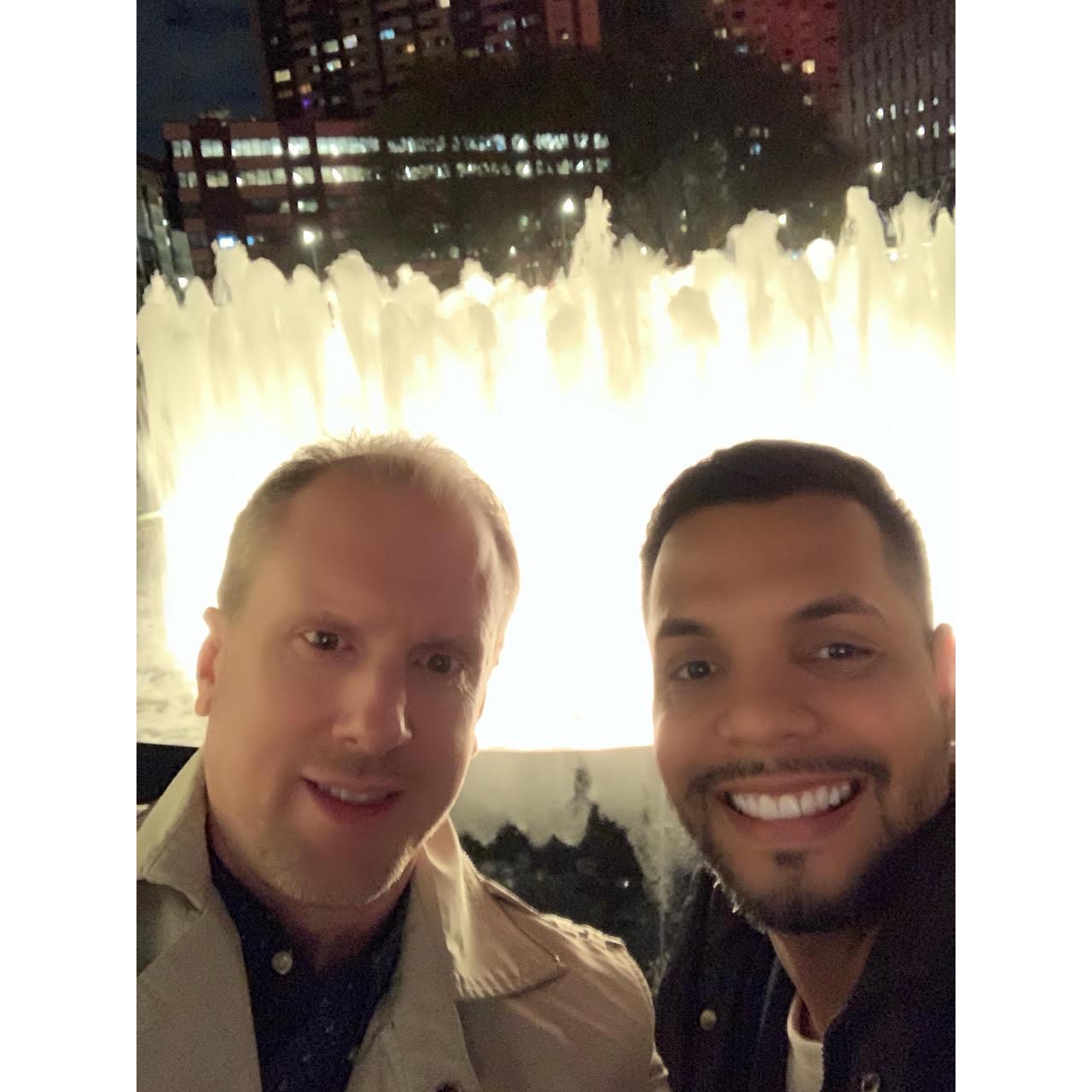 Outside the Metropolitan Opera after a performance. #CafeConLeche