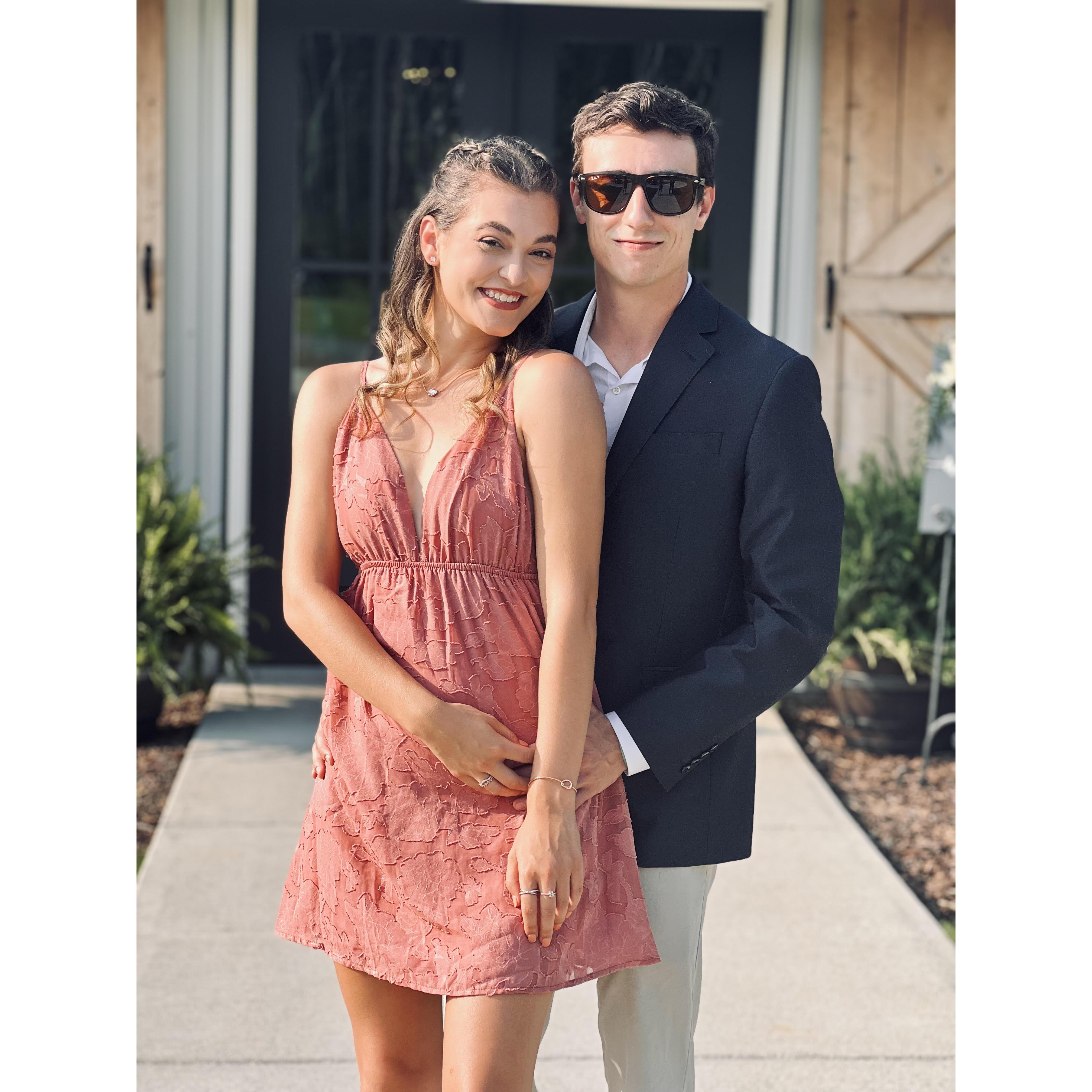 Being each others wedding date always