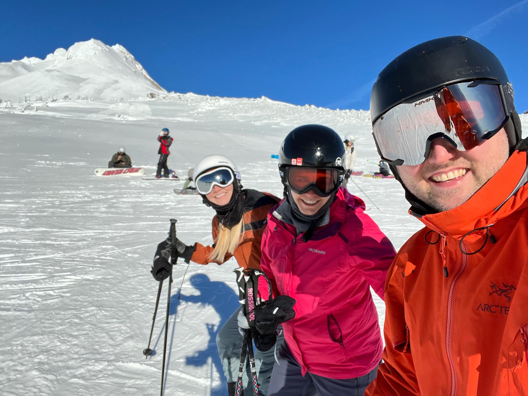 Skiing is one of favorite things to do together (and with friends!)