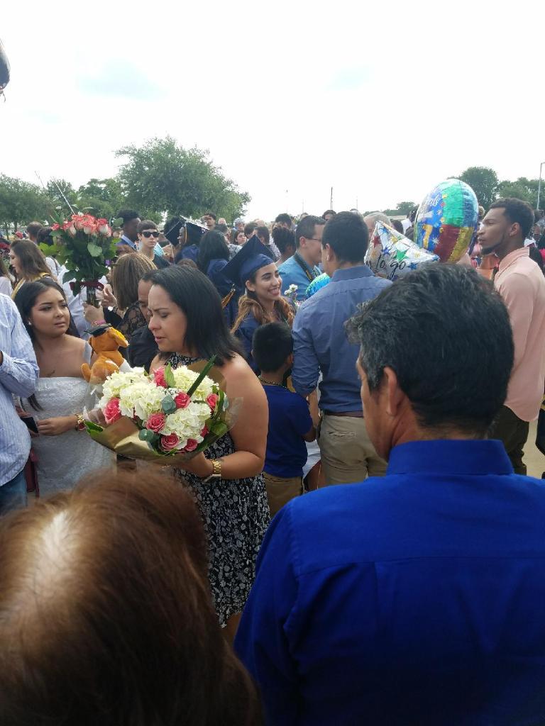 Meeting together after my graduation