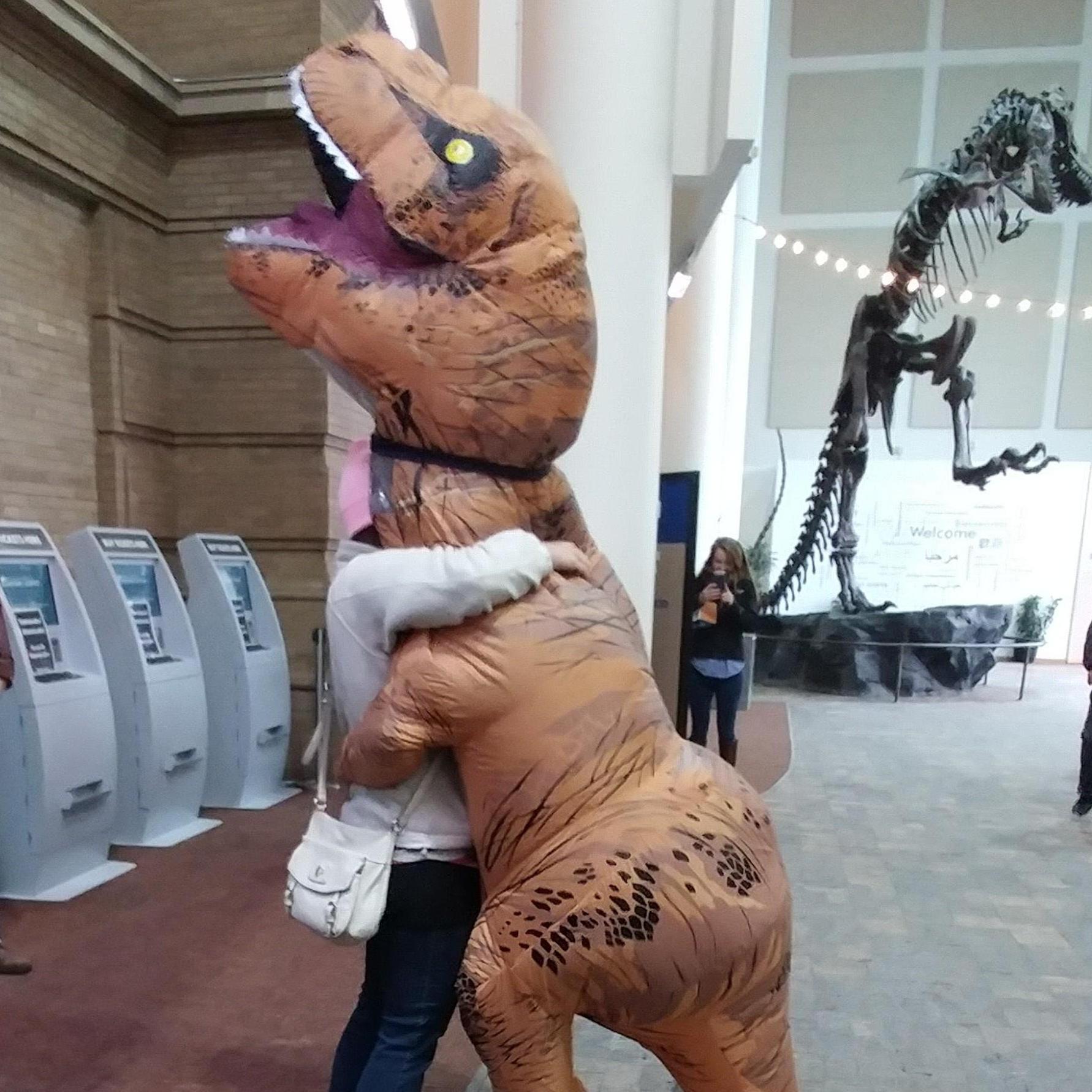 Even t-rexes can find love!