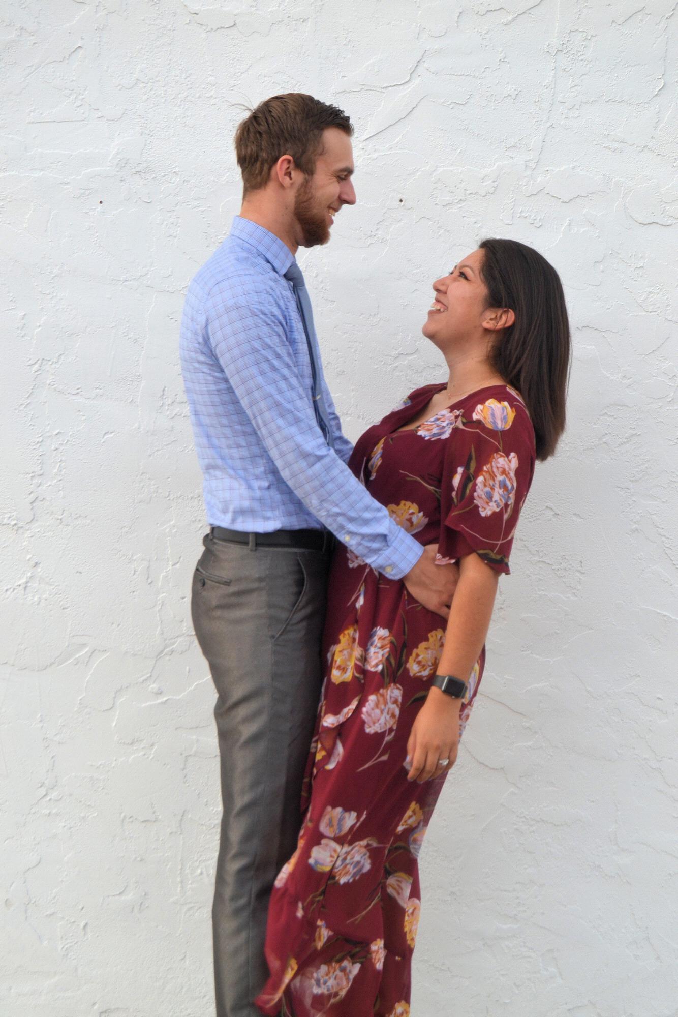 Here are our official engagement photos! Photos by: Kayla Harris (SpurOfTheMomentPhotography)