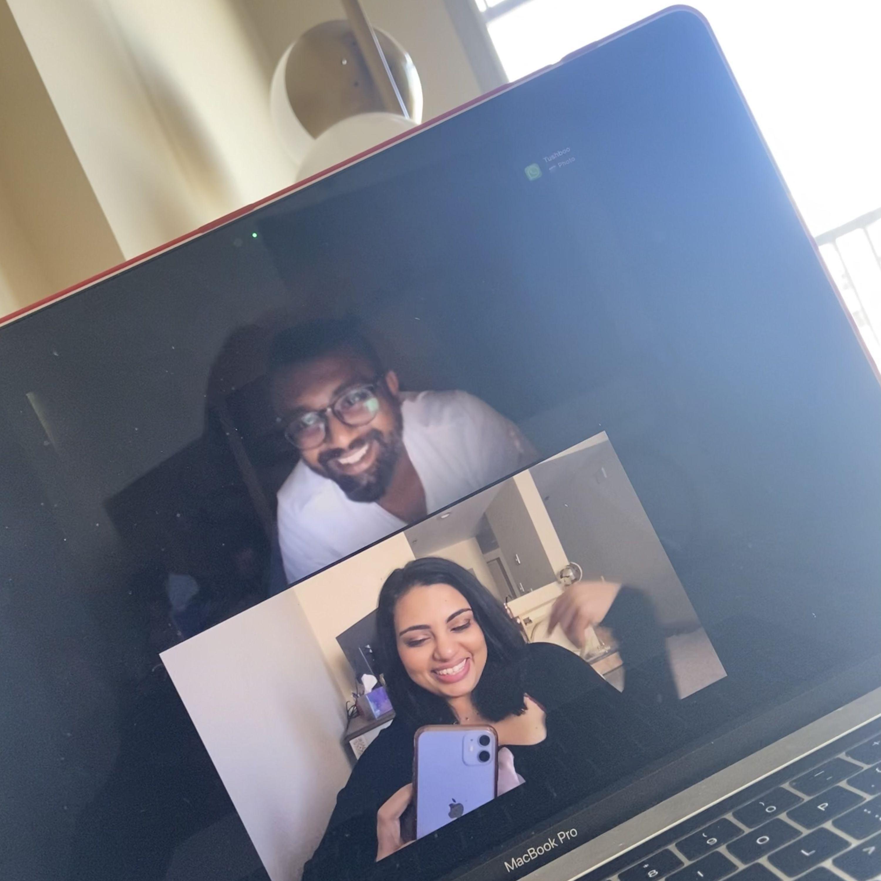 The first of many virtual date nights.