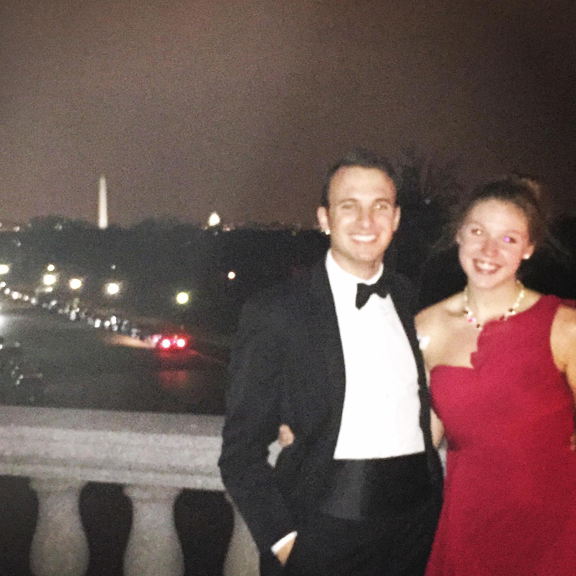 Freshman Year of College - Georgetown Diplomat Ball 2015